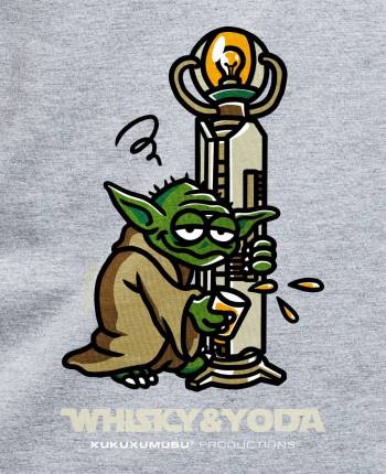 Men´s hoodie Whisky Yoda