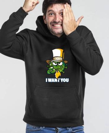Men´s hoodie I Want You