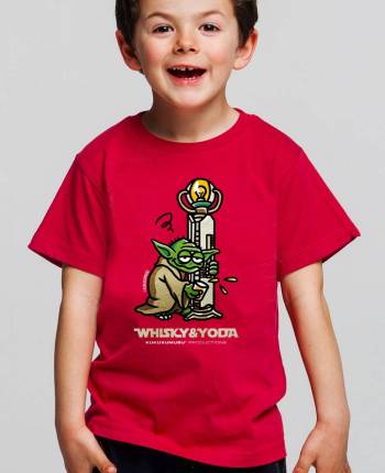Whisky Yoda Boy T-shirt