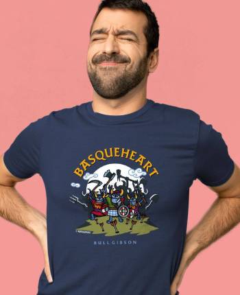 Camiseta hombre Basqueheart