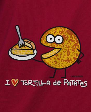I Love Tortilla Mens T-shirt