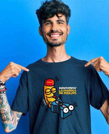 Pinchazo métrico Teseo Kukuxumusu Camisetas Hombre: camisetas chulas y divertidas