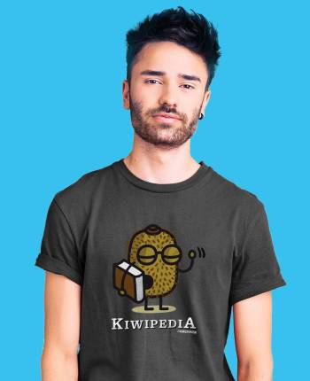 Camiseta hombre Kiwipedia