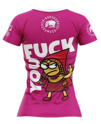 Camiseta mujer running Fuck...