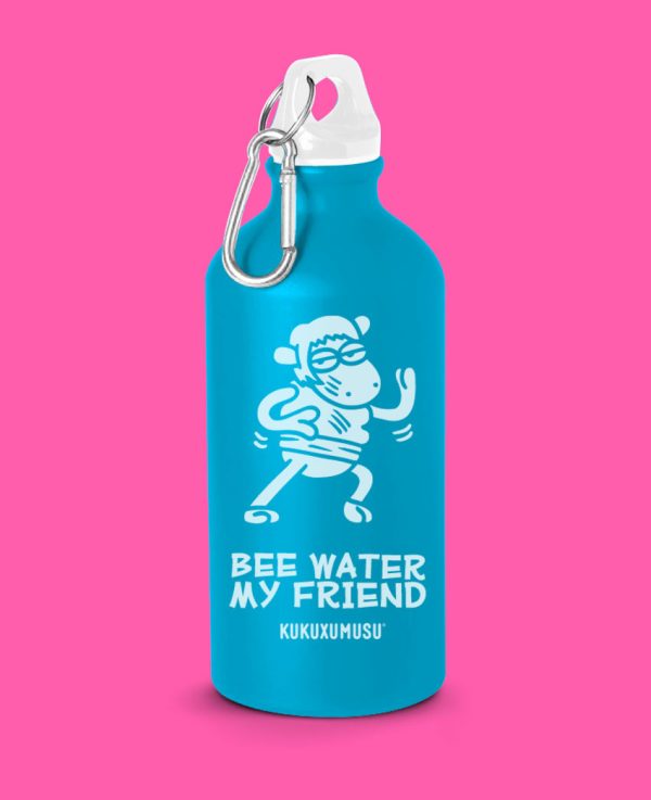 Botella de aluminio 0,40l Bruce Pipol